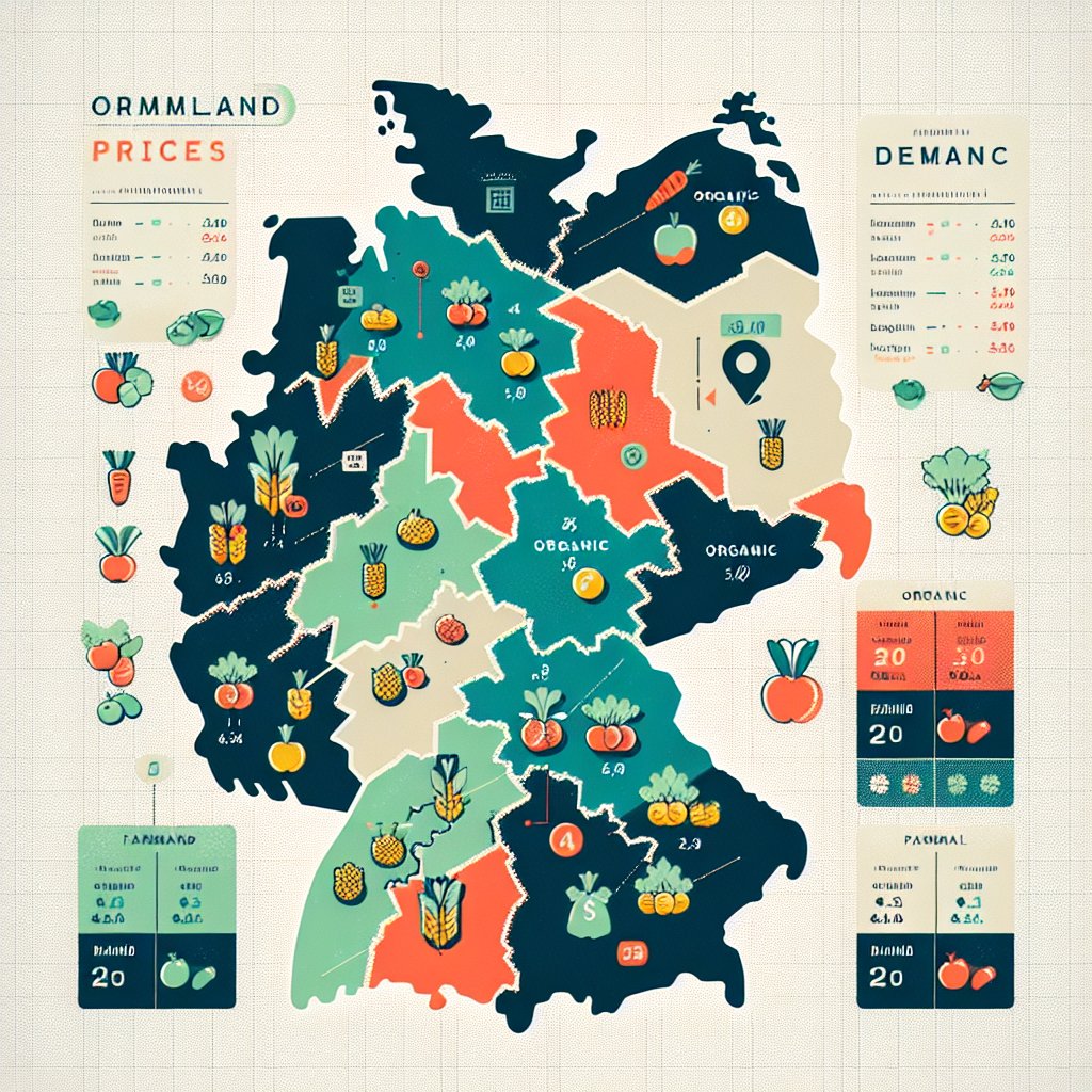 Einfluss regionaler Bio-Nachfrage auf Ackerlandpreise in Deutschland